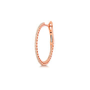 Diamond Earring in 18K Rose Gold