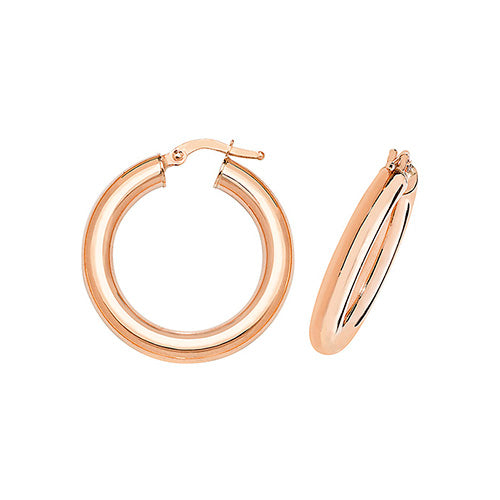 Hoop Earrings in 9K Gold