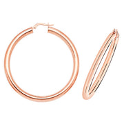 Hoop Earrings in 9K Gold