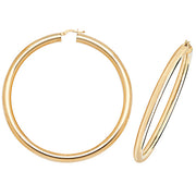Hoop Earrings in 9K Gold