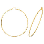 Hoop Earrings in 9K Gold