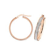 Hoop Earrings in 9K Gold