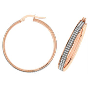 Hoop Earrings in 9K Gold