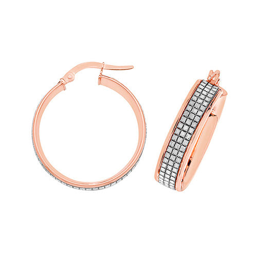 Hoop Earrings in 9K Gold