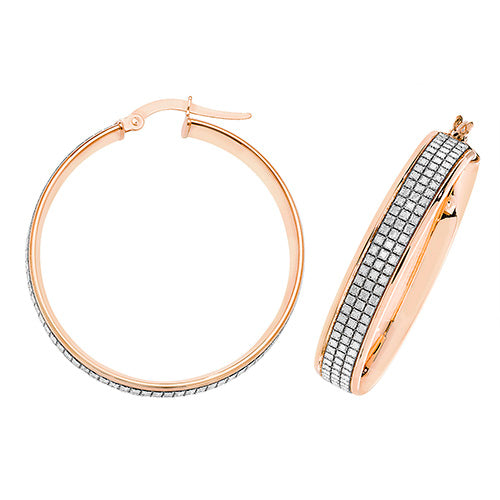 Hoop Earrings in 9K Gold