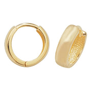 9K Yellow Gold Hinged Earrings | Charmé