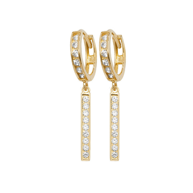 9K Yellow Gold Earrings | Charmé