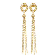 9K Yellow Gold Drop Earrings | Charm√©