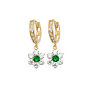 9K Yellow Gold Drop Earrings | Charmé