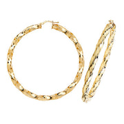 Hoop Earrings in 9K Gold