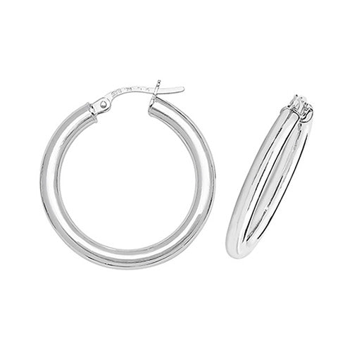 Hoop Earrings in 9K Gold