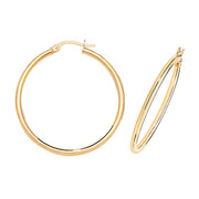 Hoop Earrings in 9K Gold