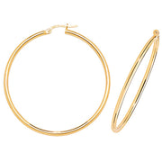 Hoop Earrings in 9K Gold