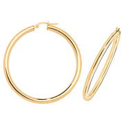 Hoop Earrings in 9K Gold