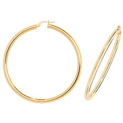 Hoop Earrings in 9K Gold