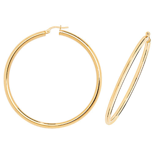 Hoop Earrings in 9K Gold