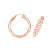 Hoop Earrings in 9K Gold