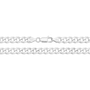 Silver Curb Chain