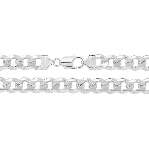 Silver Curb Chain