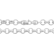 Silver Roundbelcher Chain