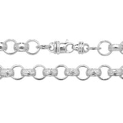 Silver Roundbelcher Chain