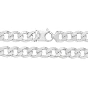 Silver Heavy D / Cut Curb Chain