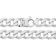 Silver Heavy D / Cut Curb Chain