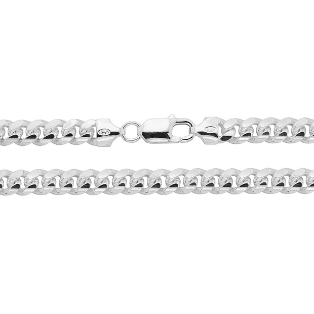 Silver Curb Cuban Chain