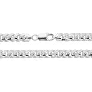 Silver Curb Cuban Chain