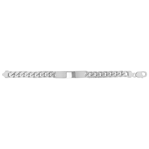 Silver Gents' Curb ID Bracelet