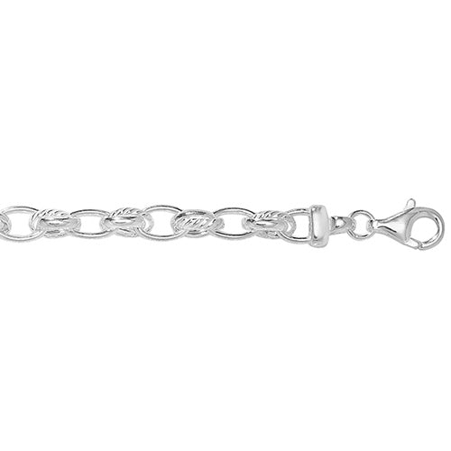 Silver Ladies' Fancy Bracelet