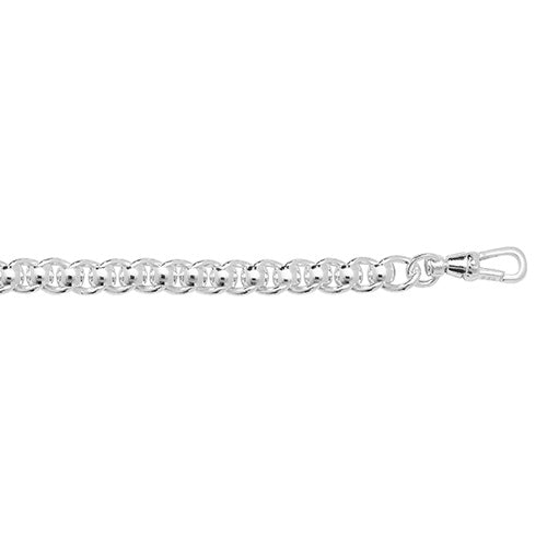 Silver Ladies' Roller Ball Bracelet