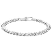 Silver Ladies' Roller Ball Bracelet