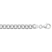 Silver Ladies' Curb Bracelet