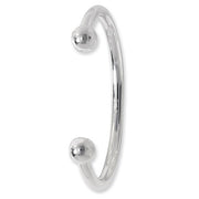 Silver Ladies' Torc Bangle