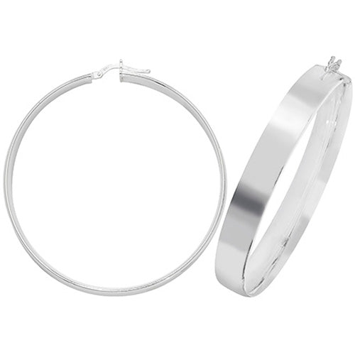 Plain Hoop Earrings