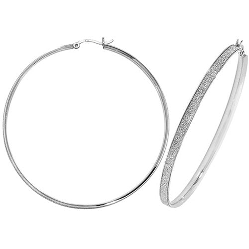 Moondust Hoop Earrings