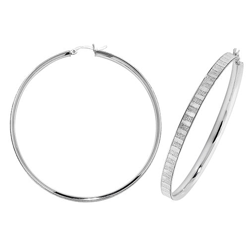 Moondust Hoop Earrings