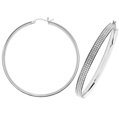 Moondust Hoop Earrings