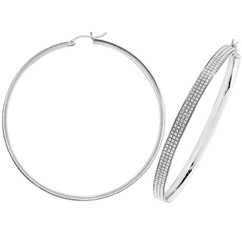 Moondust Hoop Earrings