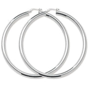 Plain Hoop Earrings