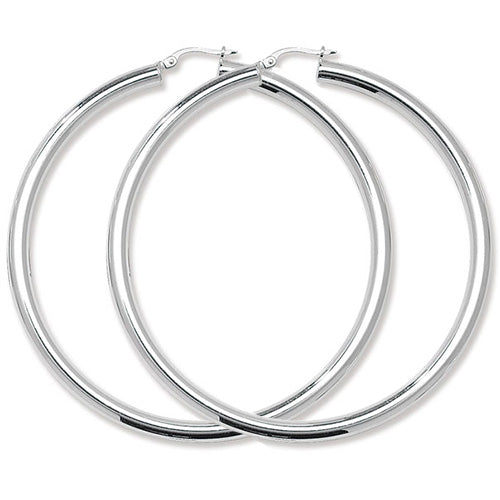 Plain Hoop Earrings