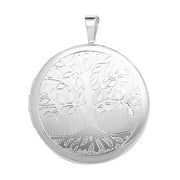 Silver Round Locket