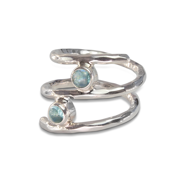 Apatite Ring in Sterl.Silver 0.43ct