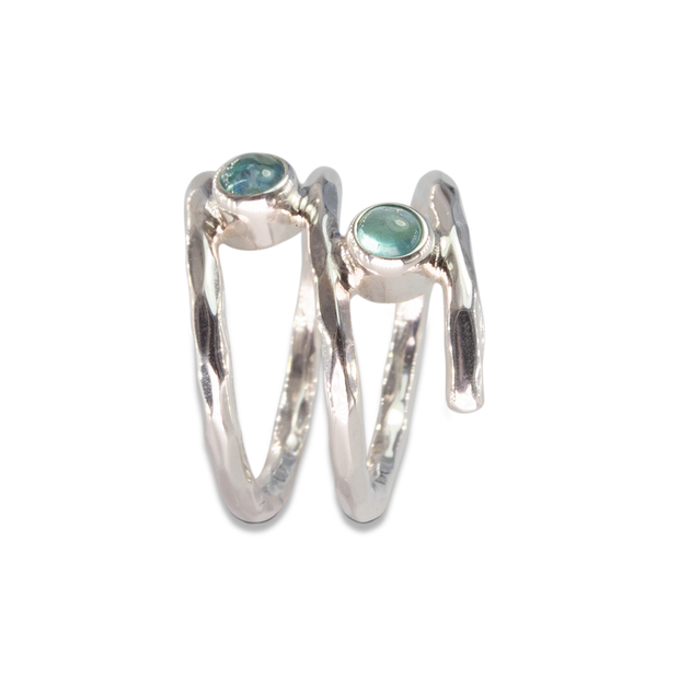 Apatite Ring in Sterl.Silver 0.43ct