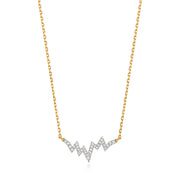 Diamond Necklace in 9K Gold