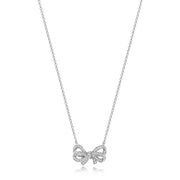Diamond Necklace in 18K White Gold