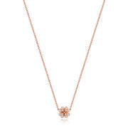 Diamond Necklace in 18K Rose Gold