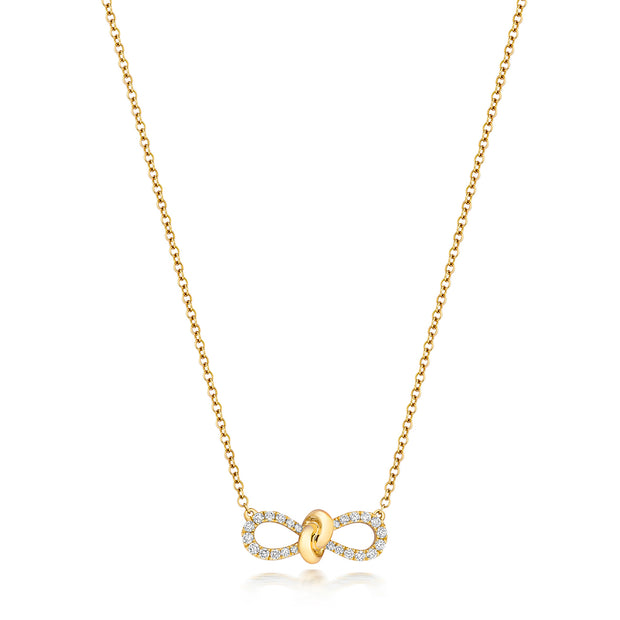 Diamond Necklace in 18K Gold