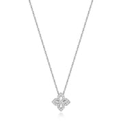 Diamond Necklace in 18K White Gold